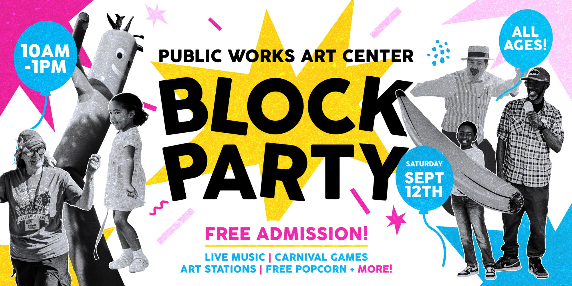 PWAC BLOCK PARTY 2026 - FREE!! promotional image
