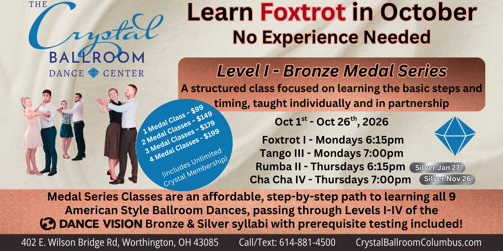 Dance Vision Medal: Foxtrot I promotional image