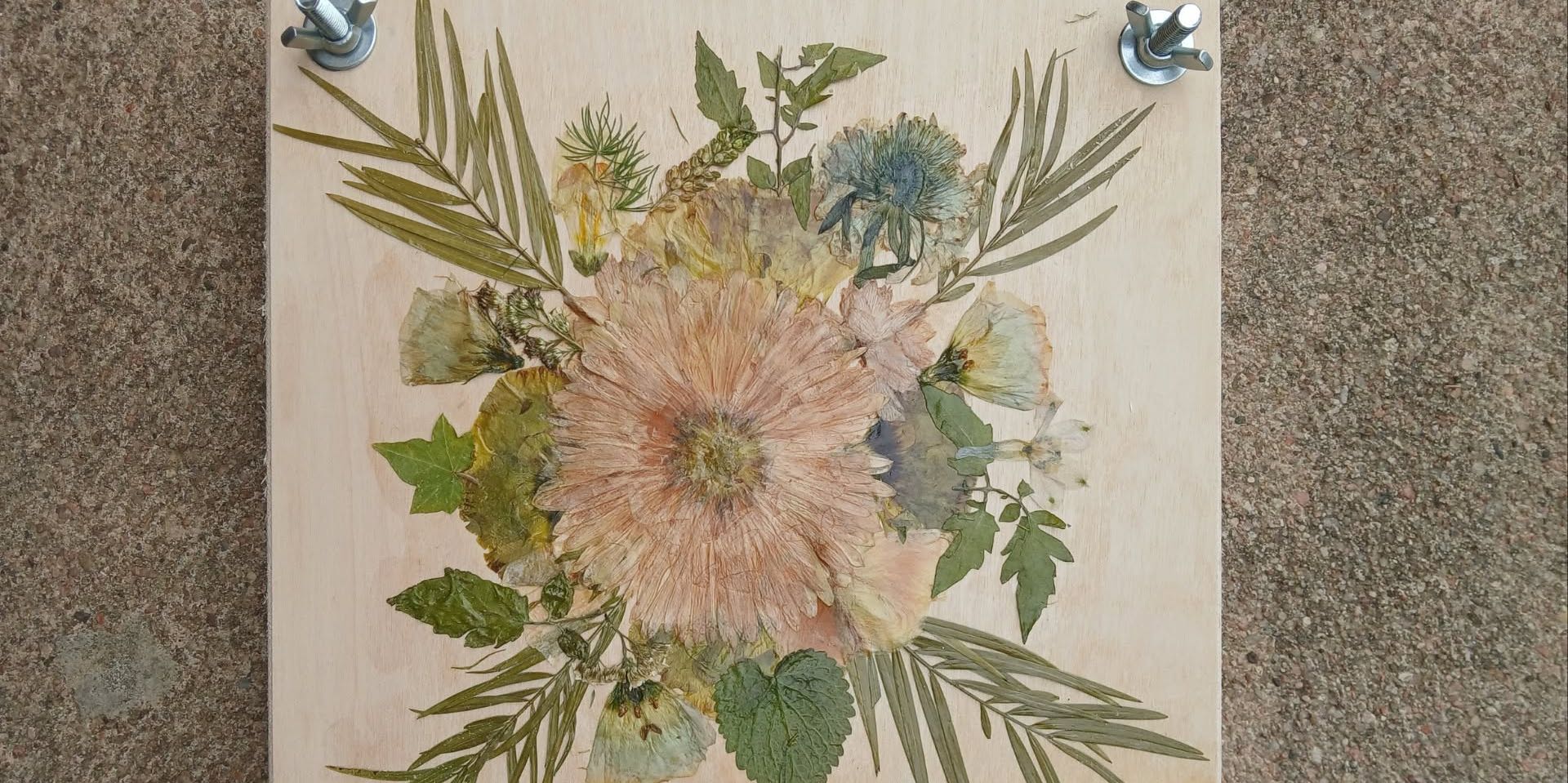 Wooden Flower Press Workshop promotional image