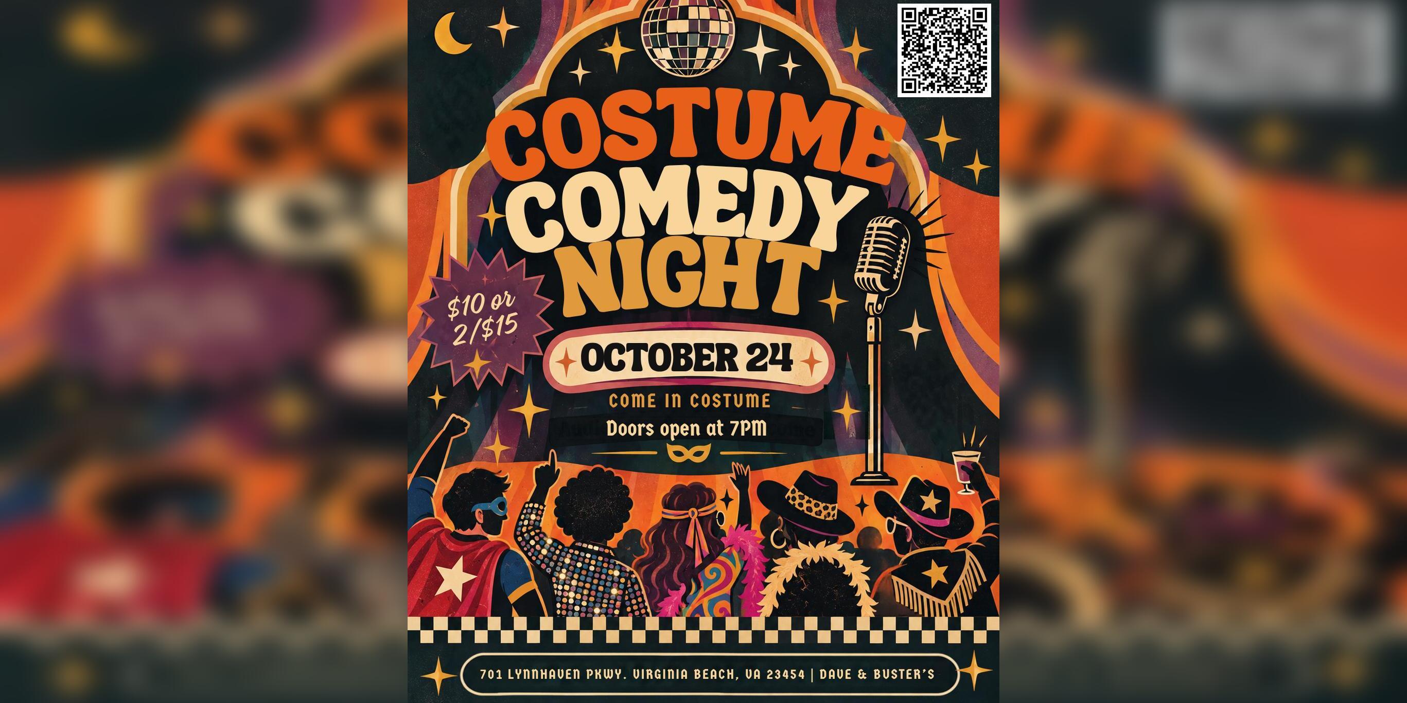 Costume Comedy Night promotional image