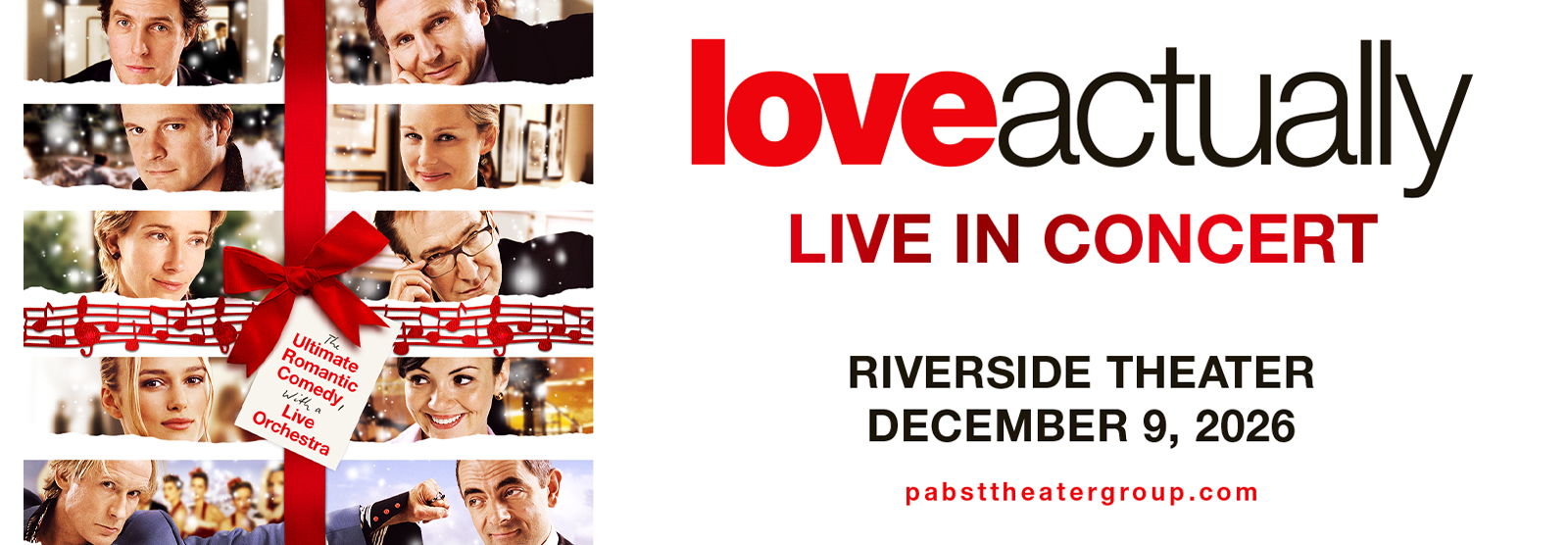 Love Actually In Concert promotional image