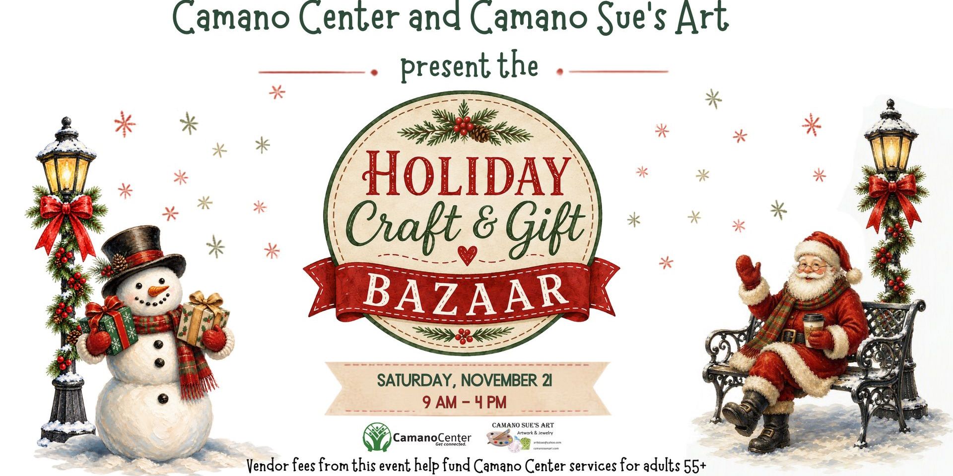 Holiday Craft and Gift Bazaar promotional image