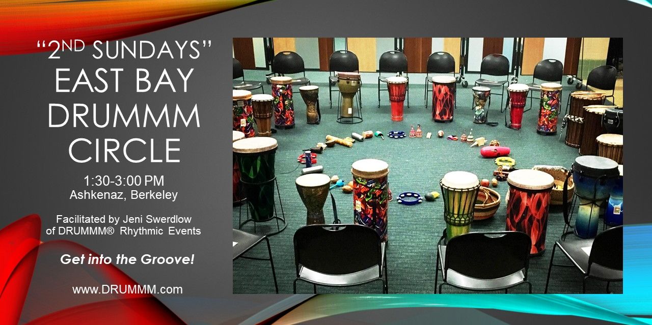 "2nd Sundays" East Bay DRUMMM Circle promotional image