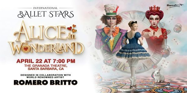 Alice in Wonderland by International Ballet Stars in Santa Barbara, CA! promotional image