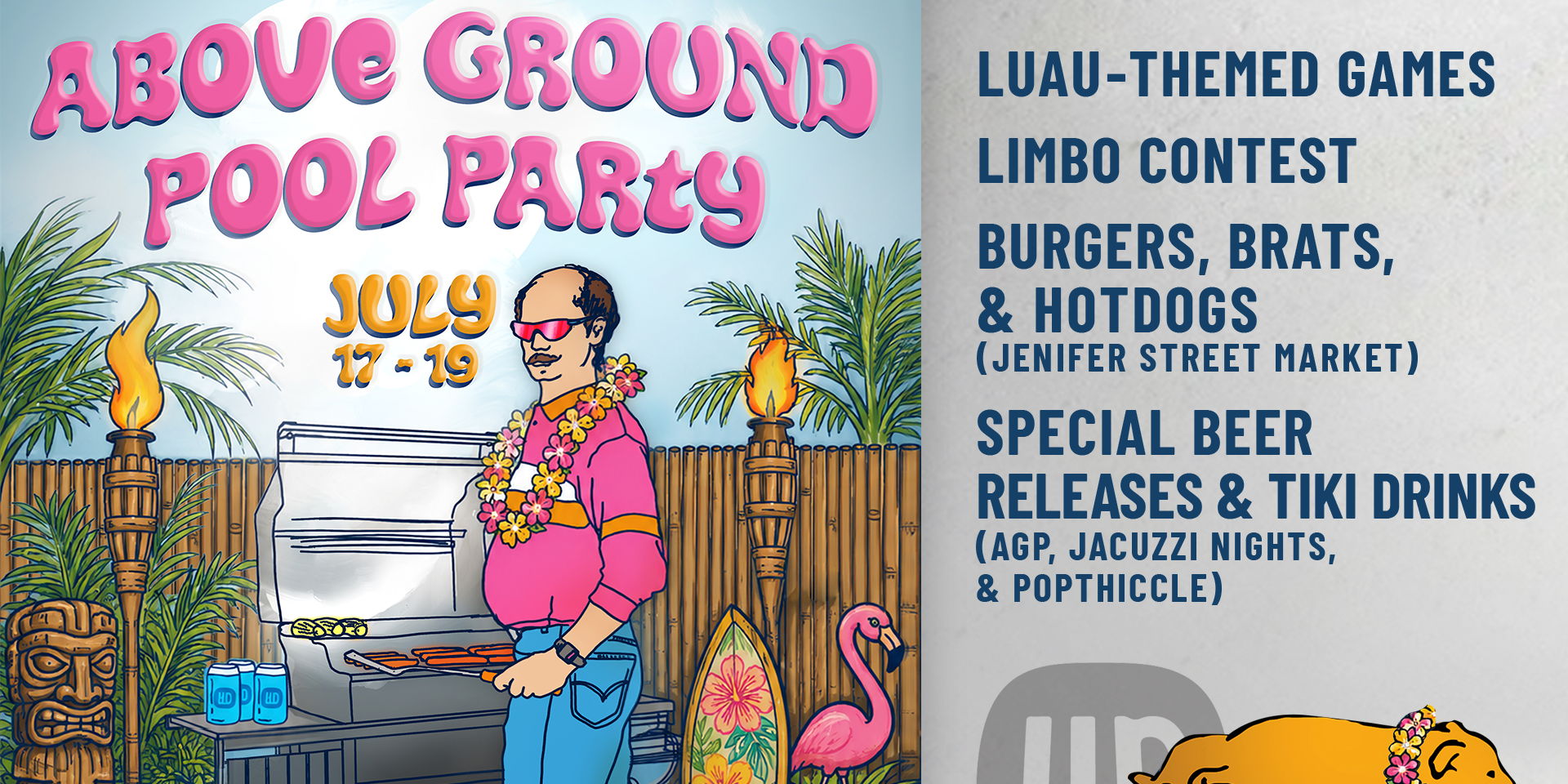 Above Ground Pool Party at Working Draft Beer Company promotional image