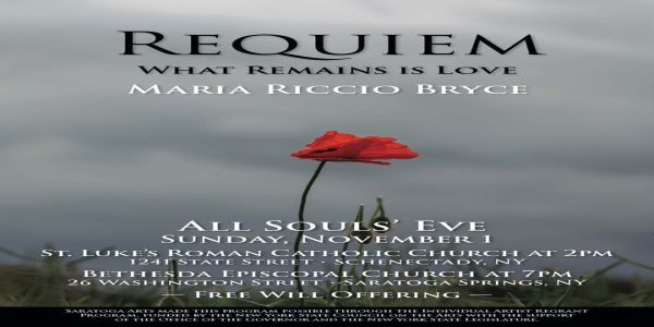 REQUIEM: What Remains Is Love by MARIA RICCIO BRYCE promotional image