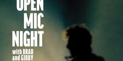 Open Mic Nite with Brad and Gibby promotional image