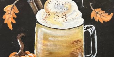 Paint & Sip @ Ruby Sunshine (Downtown): Pumpkin Spice (No experience needed) promotional image