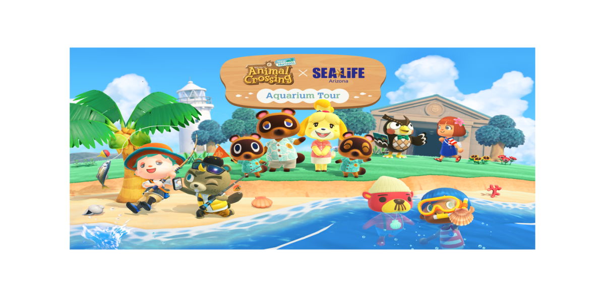 Animal Crossing Aquarium Tour at SEA LIFE Arizona promotional image