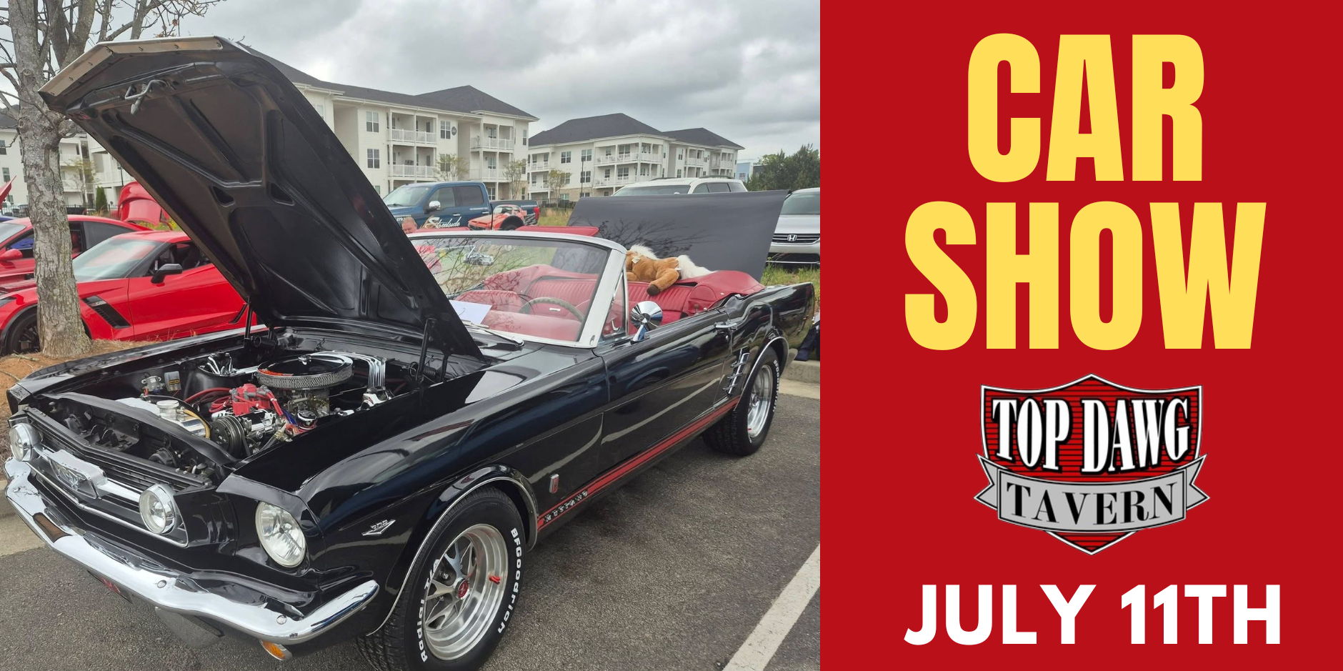 Car Show at Top Dawg Tavern in Bethlehem promotional image