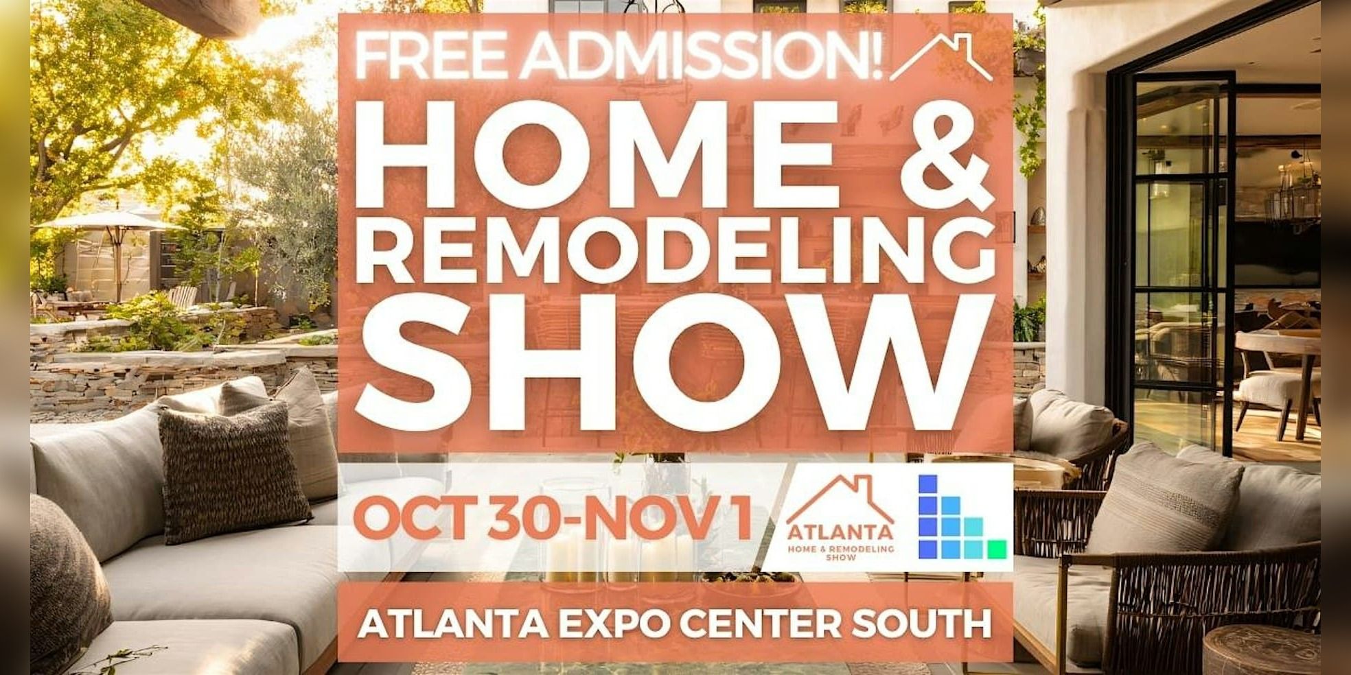 FREE Atlanta Home & Remodeling Show, October 2026 promotional image