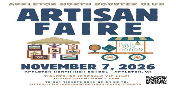 Appleton North Booster Club Artisan Faire promotional image