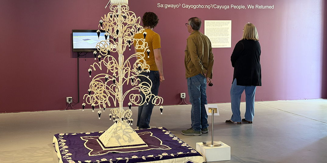 Curators' Talk: "The Cayuga People, We Returned" promotional image