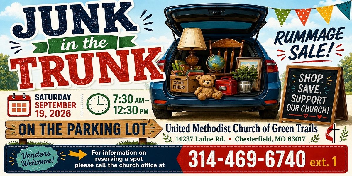 Junk in the Trunk - Community Rummage Sale promotional image