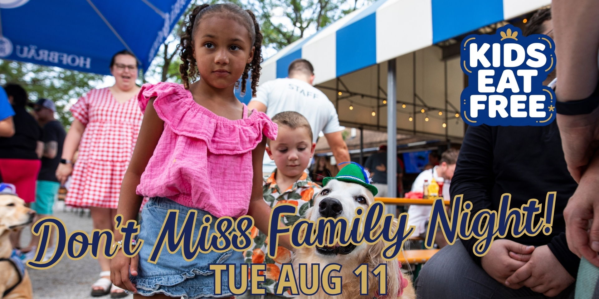 It's Family Night @ Our Haus! promotional image