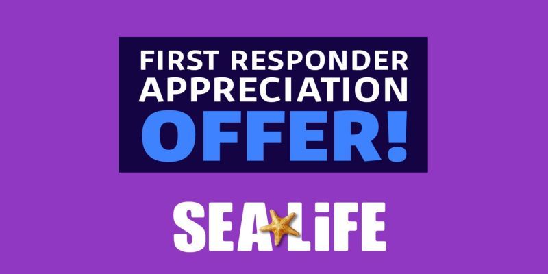 First Responder Appreciation Month at SEA LIFE at Mall of America! promotional image
