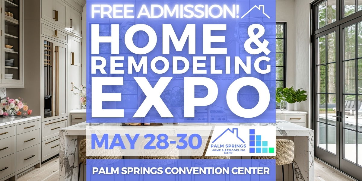 FREE Palm Springs Home & Remodeling Expo, May 2027 promotional image