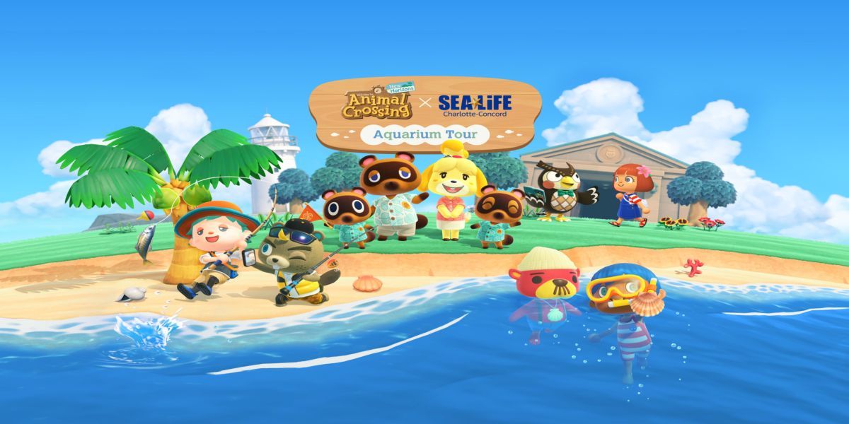 Animal Crossing Aquarium Tour at SEA LIFE Charlotte promotional image