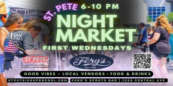 St. Pete Night Market On 07 Oct 2026 promotional image