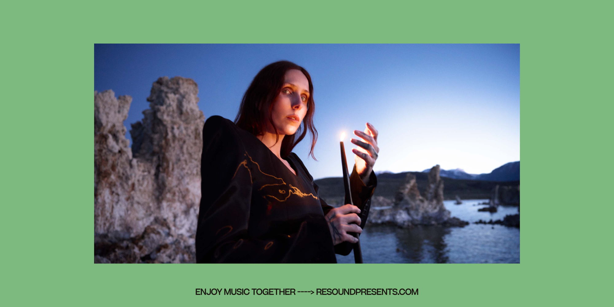 Live Nation & Resound Presents: Chelsea Wolfe w/ Jonathan Hultén at Emo's on 10/17  promotional image