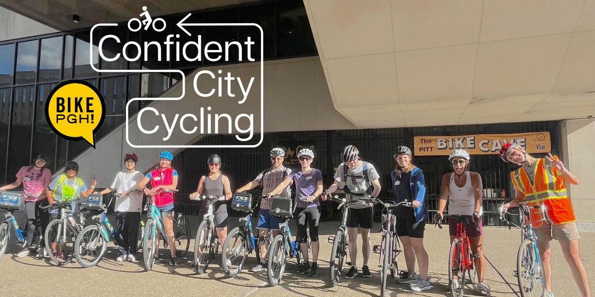 🚲 Confident City Cycling Class - Learn how to bike commute in Pittsburgh
