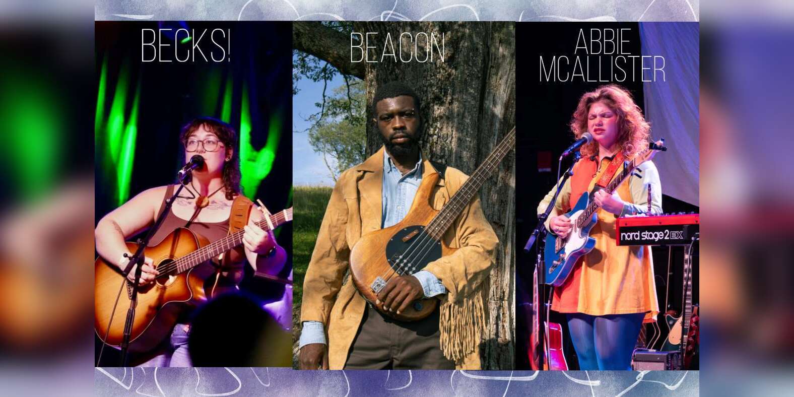 Patio Show: Becks! Beacon, and Abbie McAllister promotional image