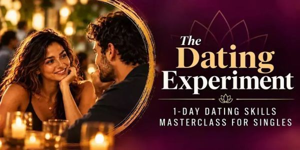 The Dating Experiment: 1-Day Dating Skills Masterclass for Singles promotional image