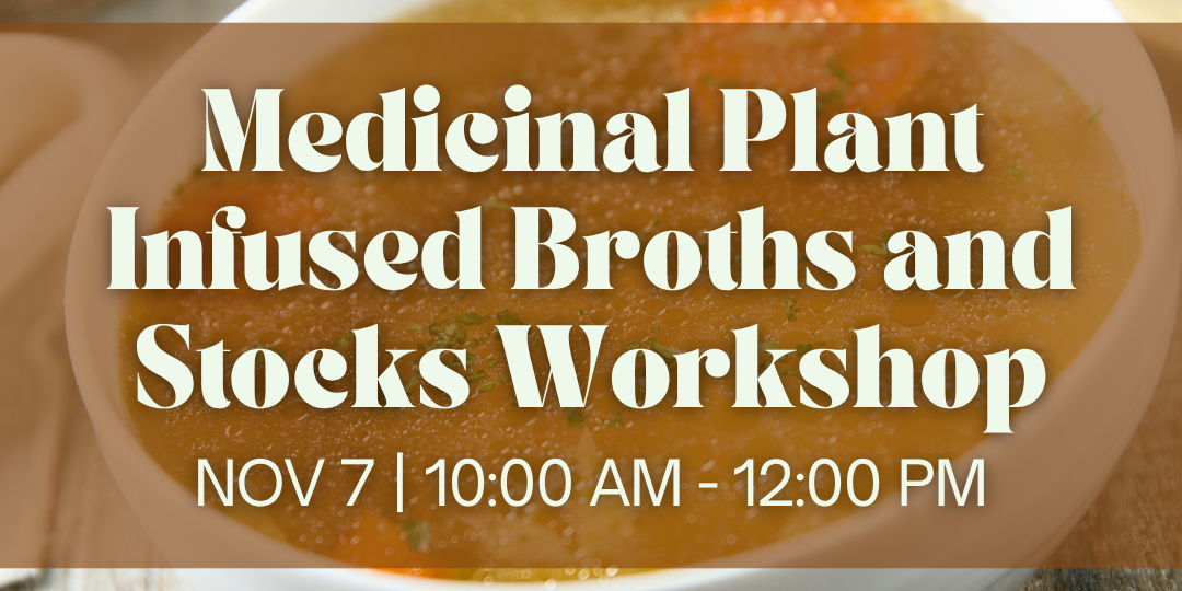 Medicinal Plant Infused Bone Broths & Stocks Workshop promotional image