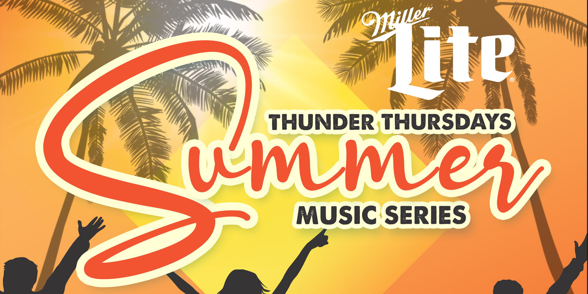 Miller Lite Thunder Thursdays Summer Music Series promotional image