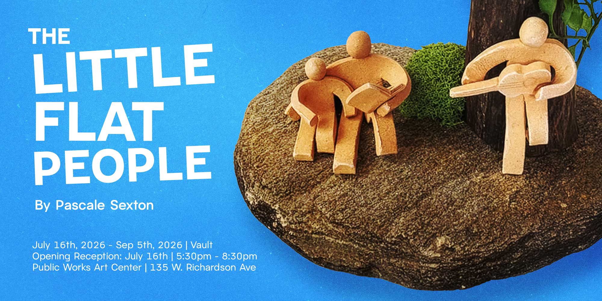 The Little Flat People | Pascale Sexton promotional image