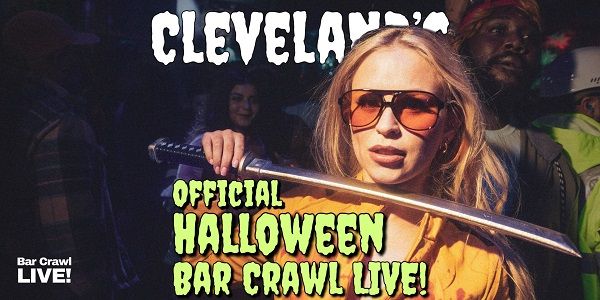 Cleveland Official Halloween Bar Crawl 2026 By Bar Crawl LIVE! promotional image