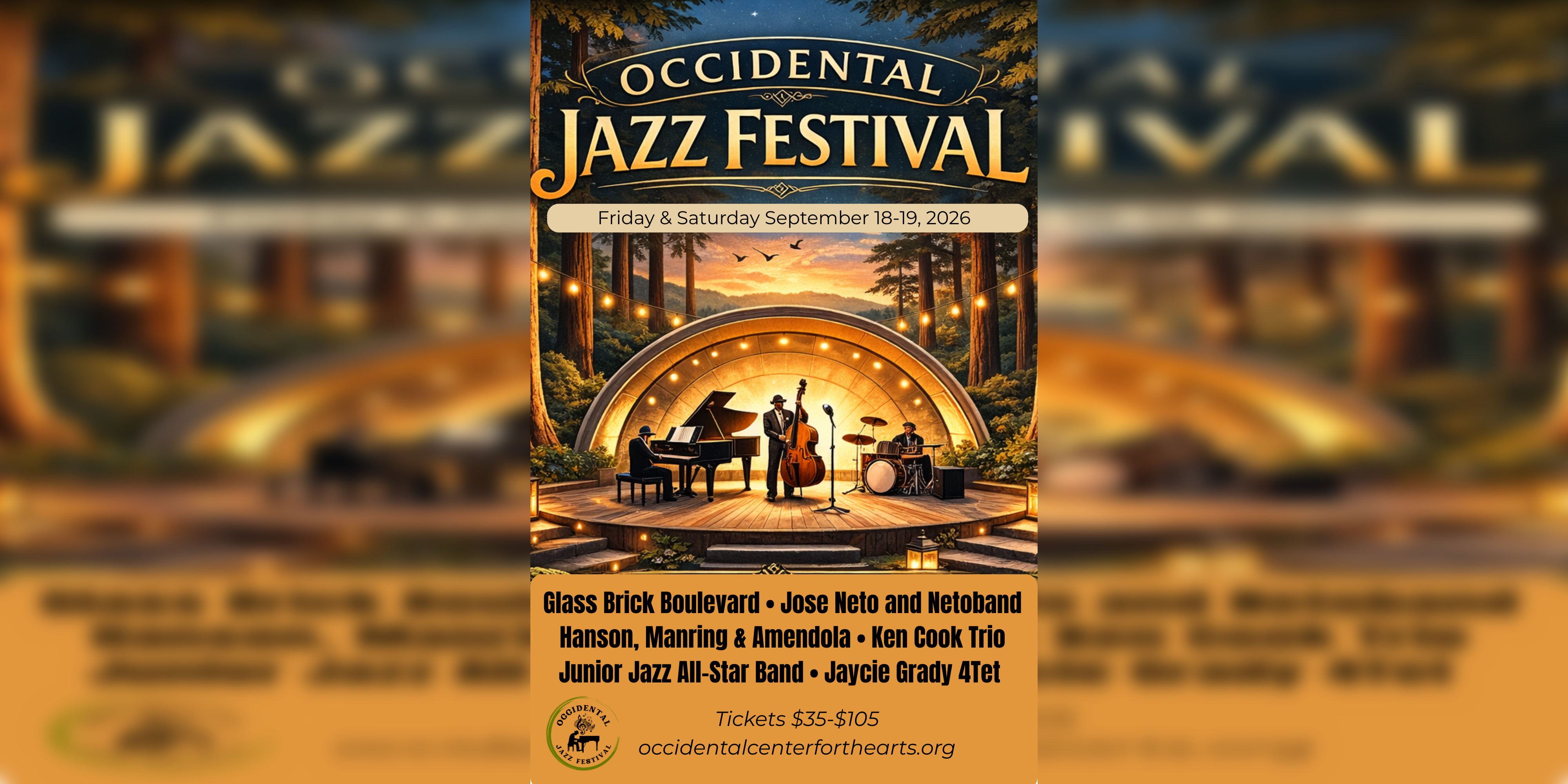 Occidental Jazz Festival promotional image
