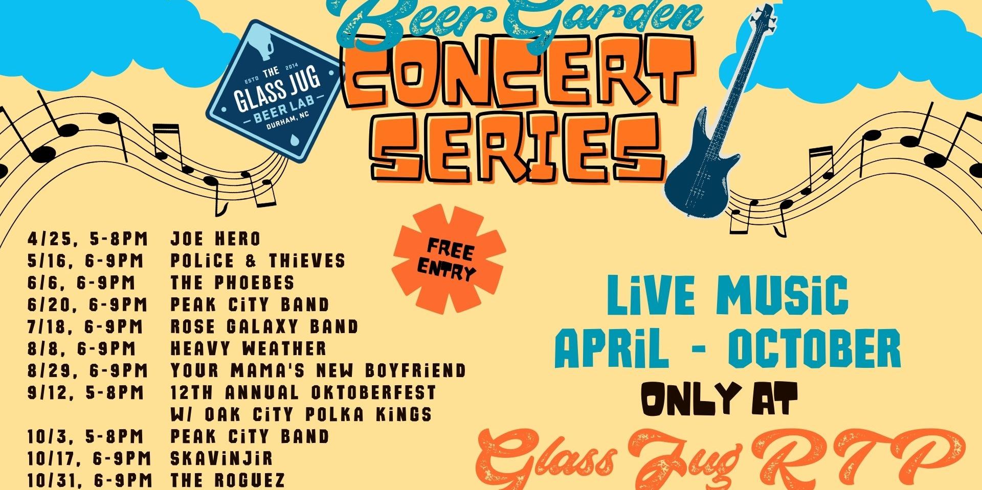 Beer Garden Concert Series promotional image