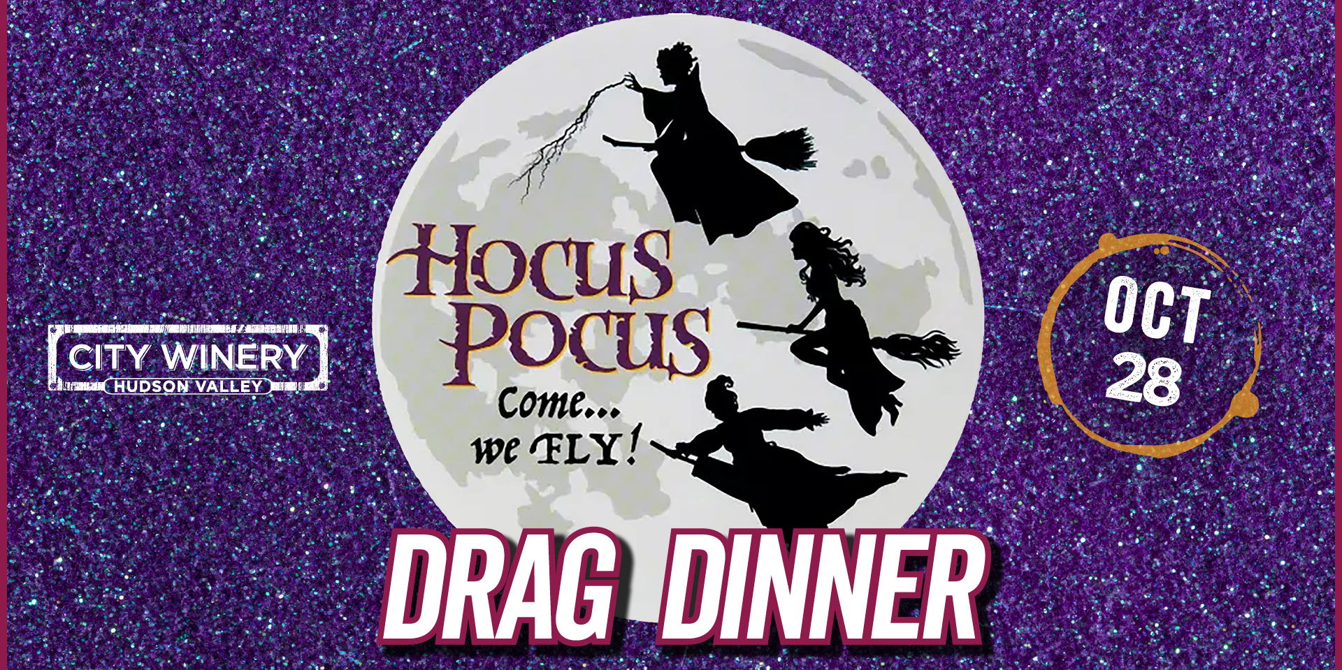 Hocus Pocus Drag Dinner promotional image