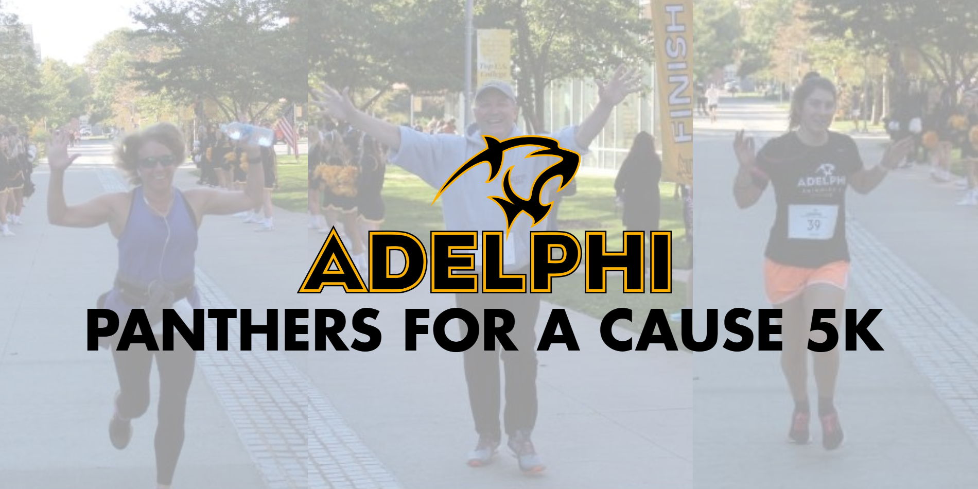 Adelphi Panther's for a Cause 5K Run/Walk promotional image
