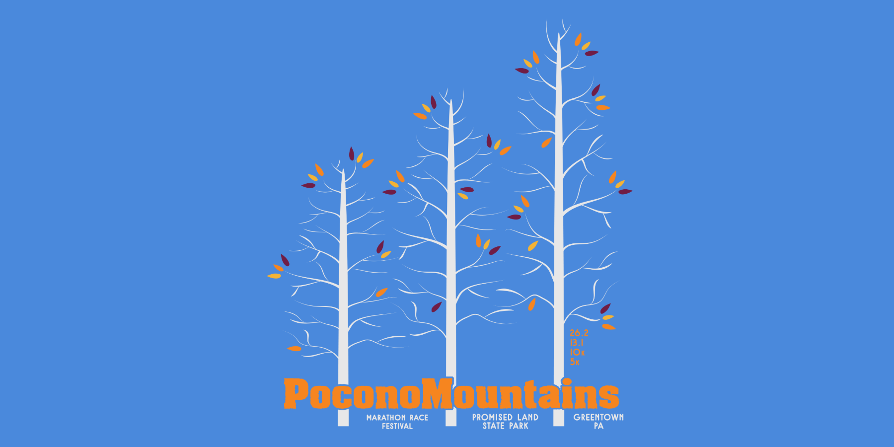 Pocono Mountains Marathon Race Festival: Marathon, Half Marathon, 10K & 5K promotional image