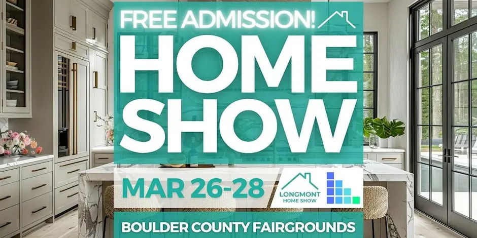 FREE Longmont Home Show, March 2027 promotional image