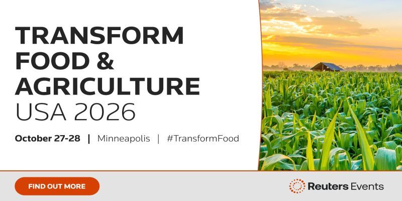 Reuters Events: Transform Food and Agriculture USA 2026 promotional image