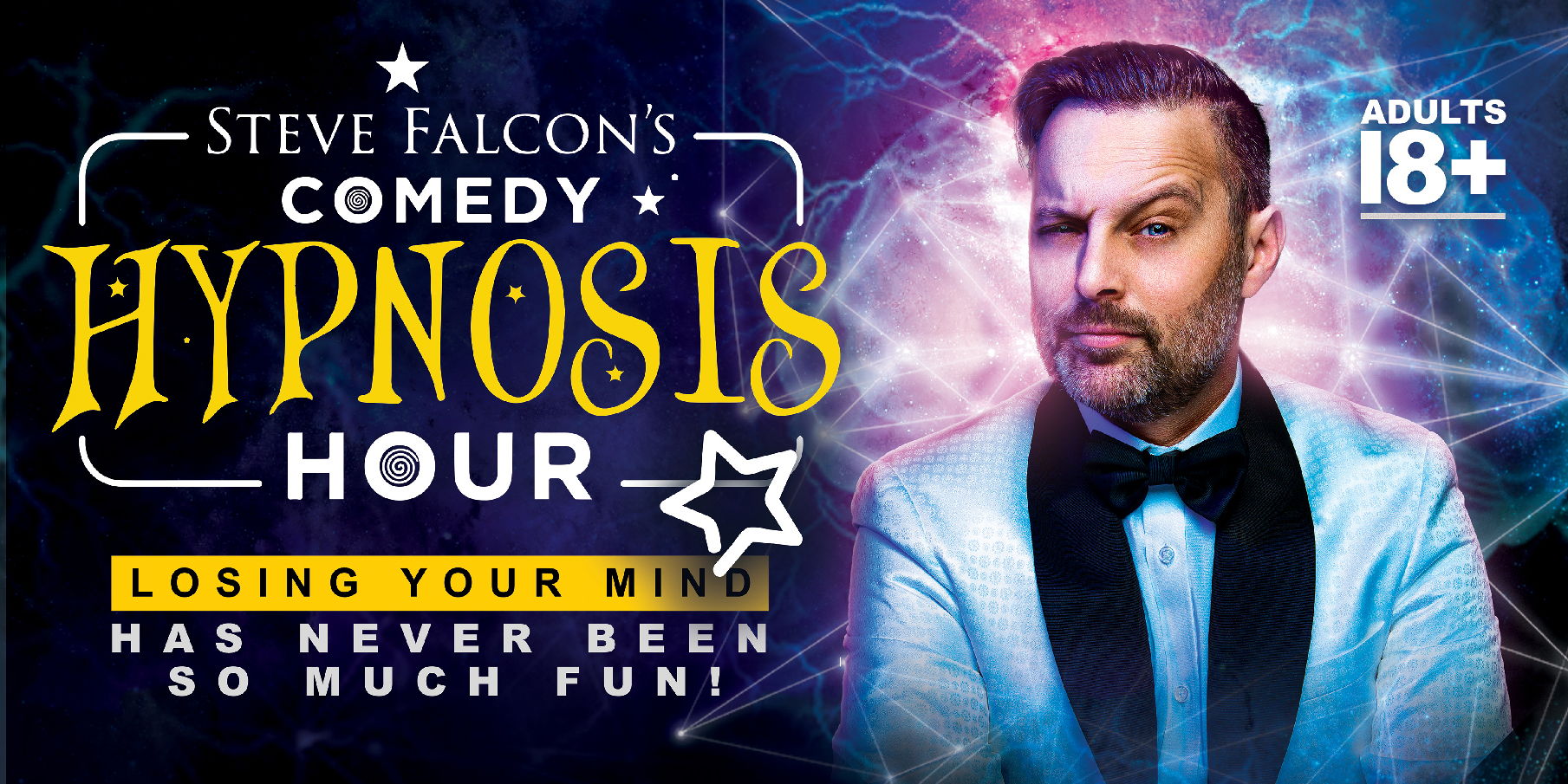 Steve Falcon's Comedy Hypnosis Hour promotional image