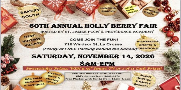 60th Annual Holly Berry Fair promotional image