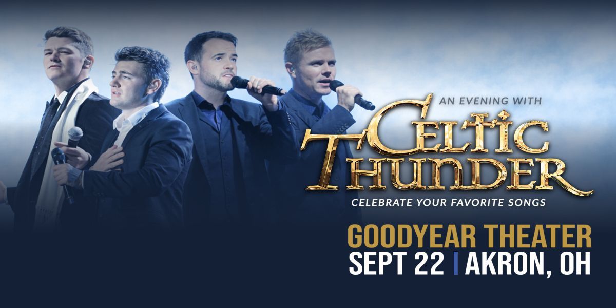 Internationally renowned Irish music phenomenon, Celtic Thunder coming to Goodyear Theater Sept 22 promotional image