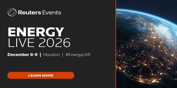 Reuters Events: Energy Live 2026 promotional image
