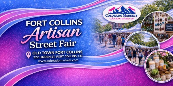 Fort Collins Artisan Street Fair promotional image