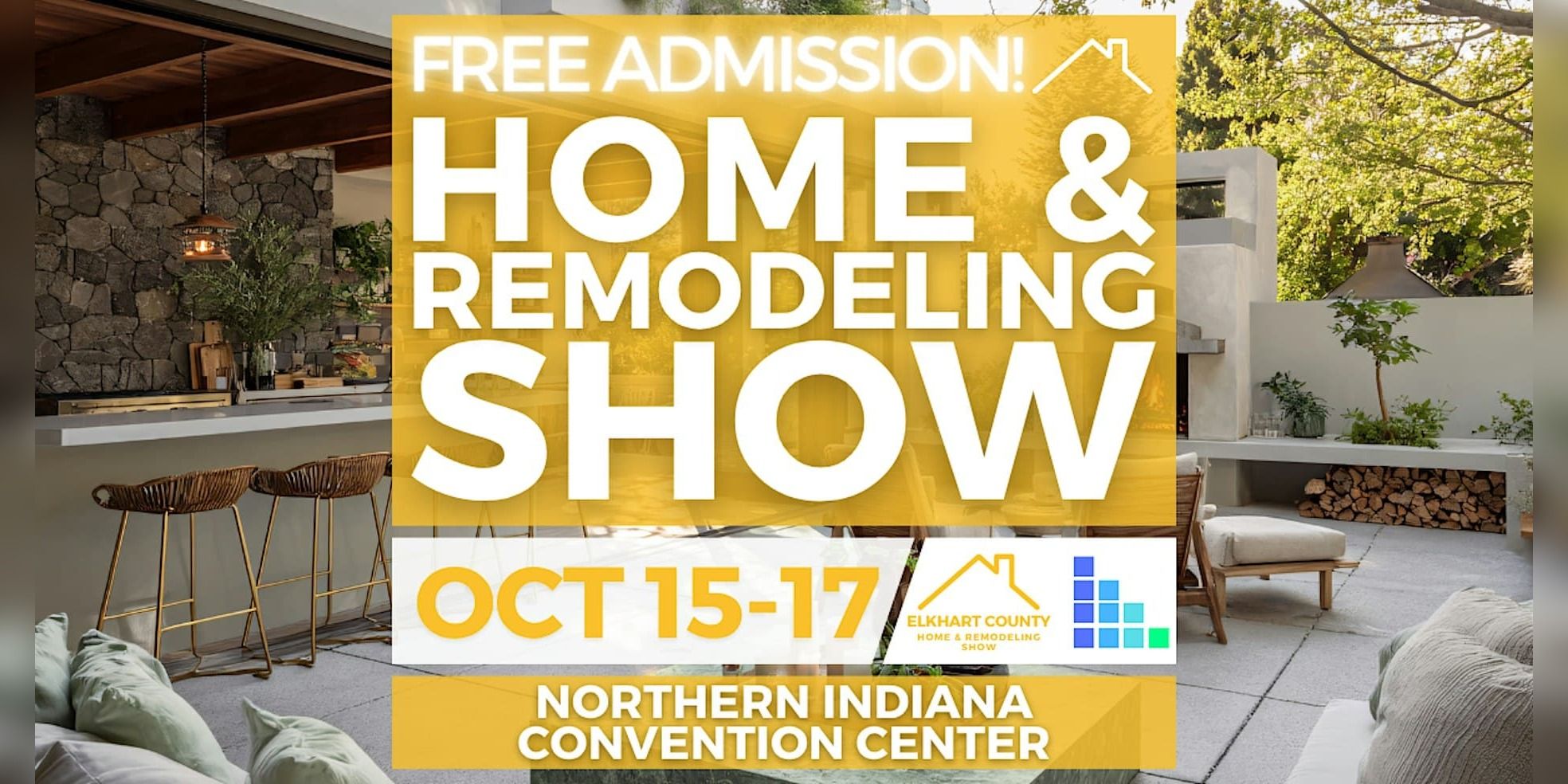 FREE Elkhart County Home & Remodeling Show, October 2027 promotional image