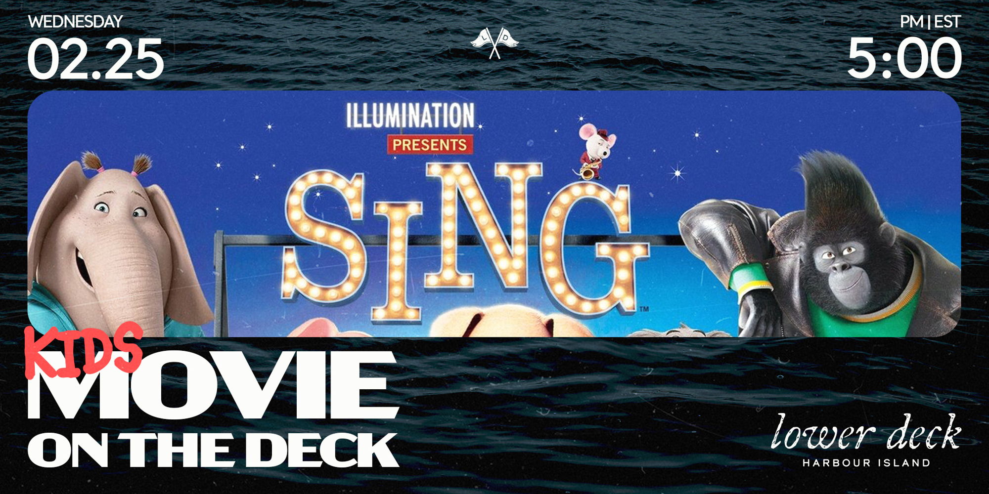 MOTD at Lower Deck: Sing promotional image