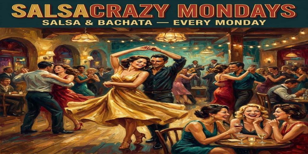 SalsaCrazy Mondays: 5-Week November Salsa Class Series + Dance Parties promotional image