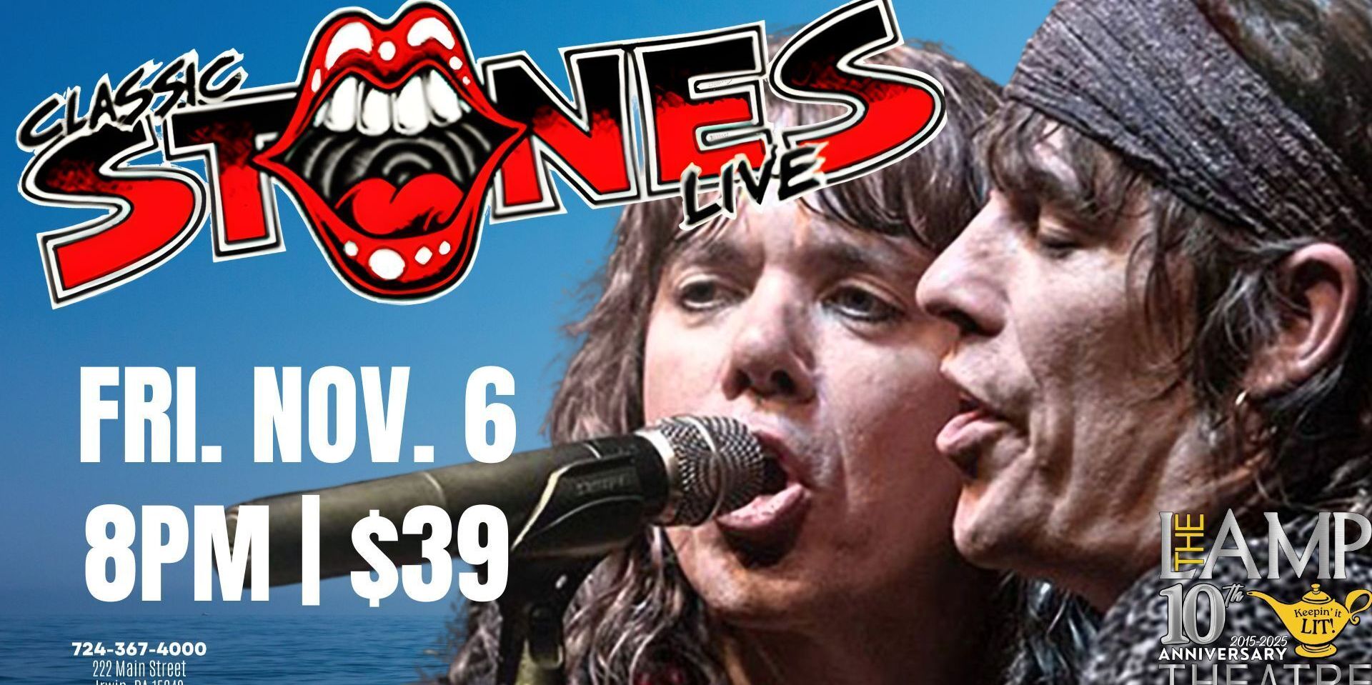Classic Stones Live™ - The Ultimate Rolling Stones Tribute promotional image