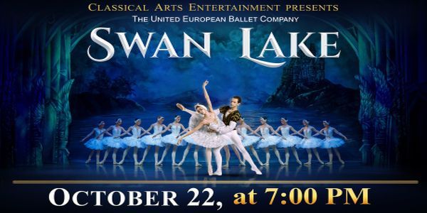 SWAN LAKE by The United European Ballet Company On 22 October 2026 promotional image