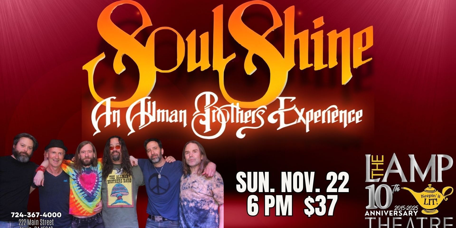 SoulShine: An Allman Brothers Experience promotional image