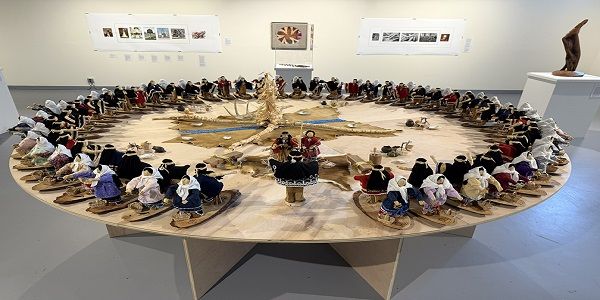 Cayuga People: We Returned: Curator's Talk, at the Schweinfurth Art Center in Auburn, NY promotional image